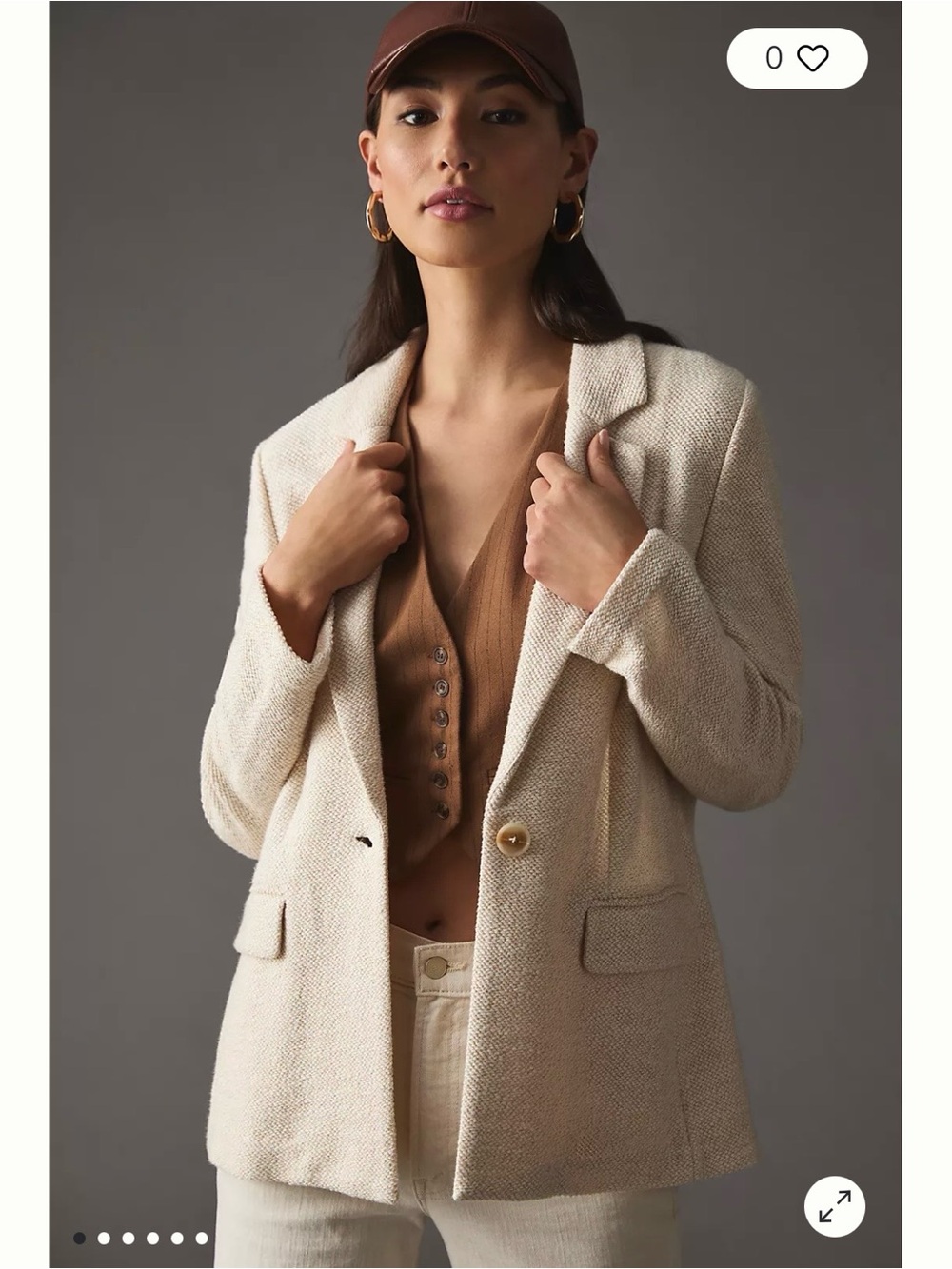 Sanctuary Anthropologie Bryce Blazer
